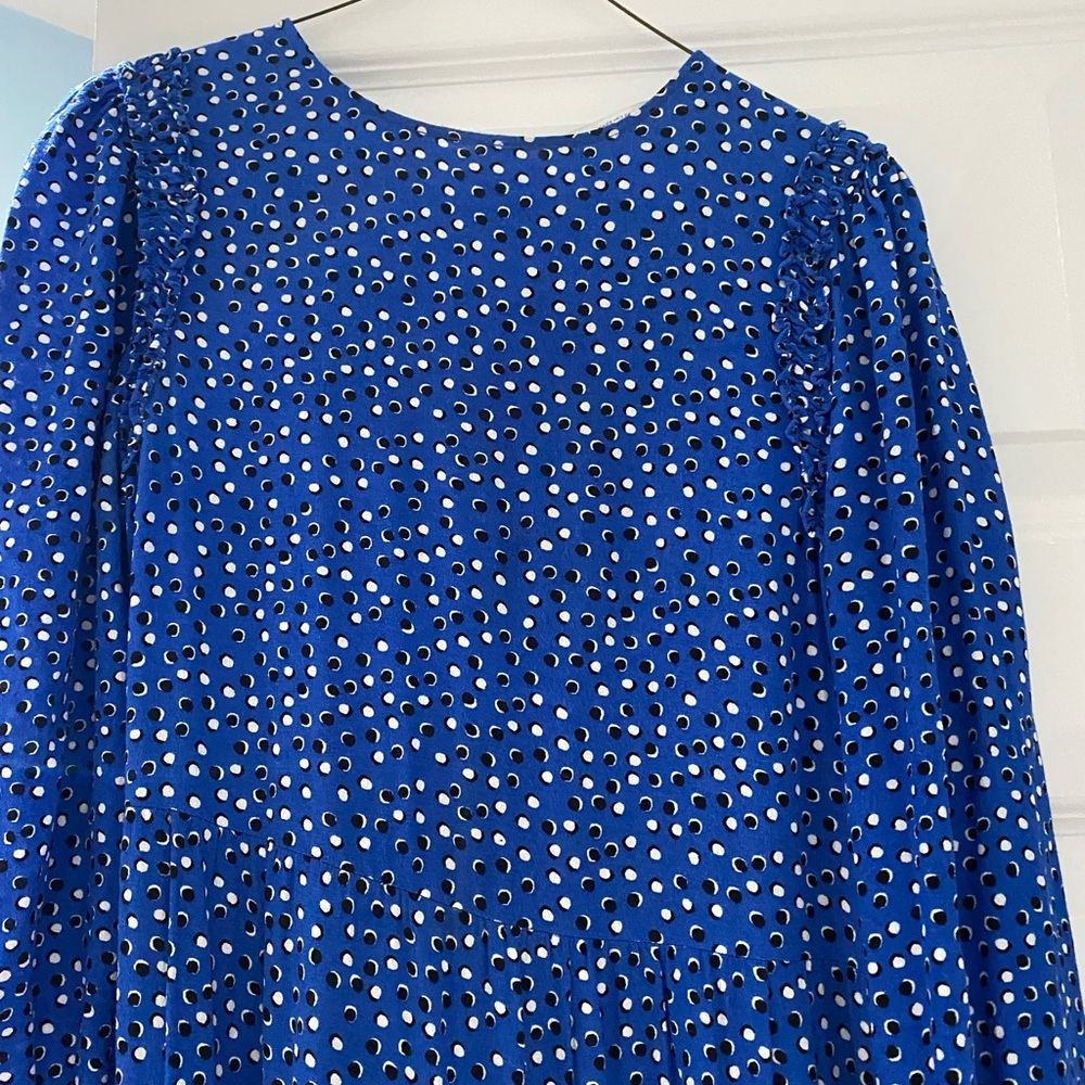 Printed Zara dress tiered size xs